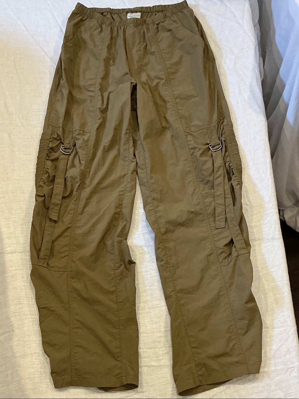 PacSun Olive Green Cargo Pants with D-Ring Details